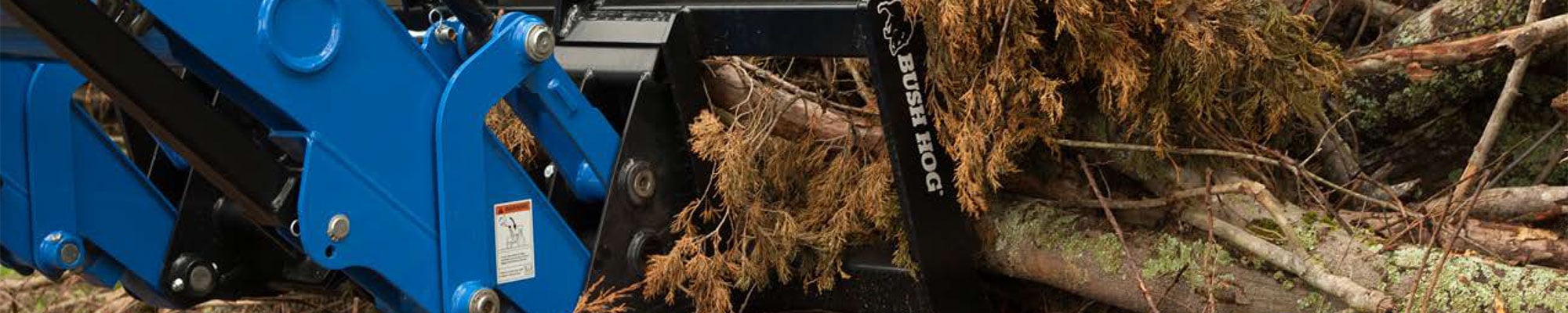 Bush Hog grapple attachment
